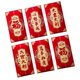 thumbnail image 3 of 6 sobres rojos del Año Nuevo Lunar chino, paquete rojo Hong Bao del Año del Dragón para Estilo G, 3 of 8