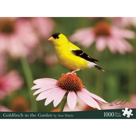 Wildlife Photography Puzzles: Goldfinch in the Garden (Hardcover)