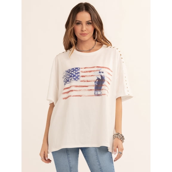 Jessica Simpson Women's Austin Tee, Sizes XS-XL