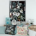 thumbnail image 3 of Designart 'Ancient Flowers I' Traditional Framed Art Print, 3 of 4