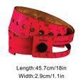 thumbnail image 3 of Bolsa Multifuncional de Cuero para Herramientas de Medición | Organizador de 7 Herramientas para Tejer y Coser | Ideal para Artesanos y Crocheteros | Regla de 45 Cm | Compacta y Portátil | Perfecta p, 3 of 5