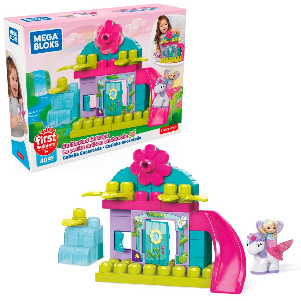 Mega Bloks - Mega Bloks First Builders Enchanted Cottage with Big