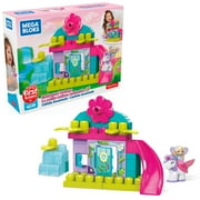 MEGA BLOKS First Builders Enchanted Cottage with Big Building Blocks, Building Toys for Toddlers (40 Pieces)