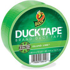Duck Bright Duck Tape 1.88"X15yd-Island Lime - BRDT-5018