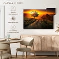 thumbnail image 5 of Elephant Stock Farmland Path Wall Art - Horizontal Canvas Wall Art - Living Room Wall Decor - Nature Canvas - Brown And Orange Decor - 39" x 26", 5 of 8