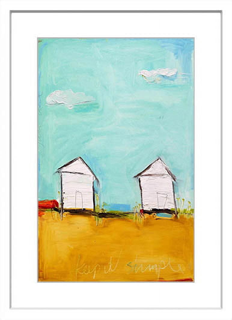 Marmont Hill "Keep It Simple" by Tori Campisi Painting Print in Frame