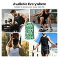 thumbnail image 5 of Uemuo Christmas French Bulldog Pattern Men's Sleeveless T-Shirt,Muscle Athletic Tank Top, Moisture-wicking Quick-dry Breathable Classic Tee Top for Gym Run Outdoor Sports-Small, 5 of 8