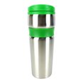 thumbnail image 5 of Sweda 16oz Portable Stainless Steel Travel Mug with Lid, Hot/Cold, Green Grip, 5 of 8