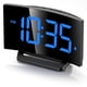 thumbnail image 1 of Reloj despertador digital GOLOZA DISEÑO CURVO pantalla LED azul, 1 of 5
