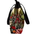 thumbnail image 4 of Cactus Canvas Leather Mix Tote Bag with Twill, Sponge, and Jeanette Material - 30x10.5x39cm/11.8x4.1x15.4in Size, 4 of 5