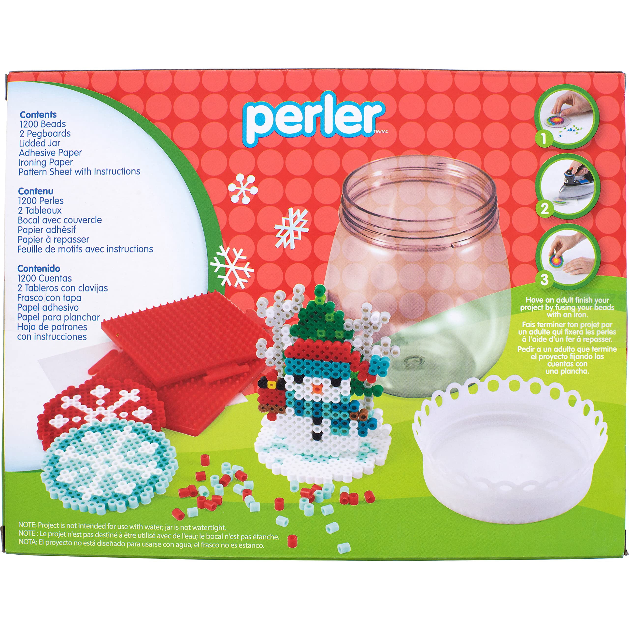 Perler Fused Bead Kit-Snowglobe