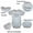 Gray, variant on iDzn Pack of 2, Oh Baby & Coming Soon Pregnancy Announcement Rompers For Babies, Newborn Baby Unisex Bodysuits, Infant Jumpsuits, Toddler 0-24 Months Kids One-Piece Oufits