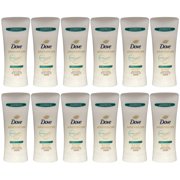 Pack of (12) Dove Advanced Care Antiperspirant Deodorant, Sensitive 2.6 Ounces