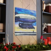 Lofty Art Deco Blimp - Canvas