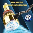 thumbnail image 4 of Faros delanteros de coche YONGSHENG 2 uds H1 H3 H7 H11 9005 9006 9012 880 38W 7600lm LED, 4 of 5