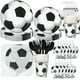 thumbnail image 2 of Juego de vajilla desechable para fiesta de cumpleaños, decoración de globos para Baby Shower, suministros de fiesta de fútbol para niños, 2 of 5
