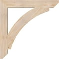thumbnail image 3 of Ekena Millwork 3 1/2"W x 28"D x 28"H Thorton Slat Smooth Bracket, Douglas Fir, 3 of 4