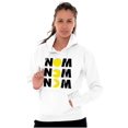 thumbnail image 3 of Vintage 80s Game On PACMAN Retro Hoodie Sweatshirt Women Men Brisco Brands M, 3 of 6
