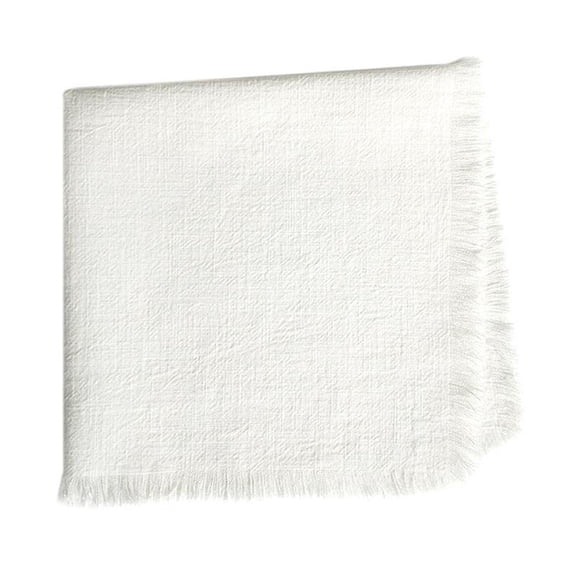 bestolf Boho Linen Napkin, 18 Inch Washable Fringed Fabric Napkin, Farmhouse Napkin for Dining Table Home Wedding Bridal Shower