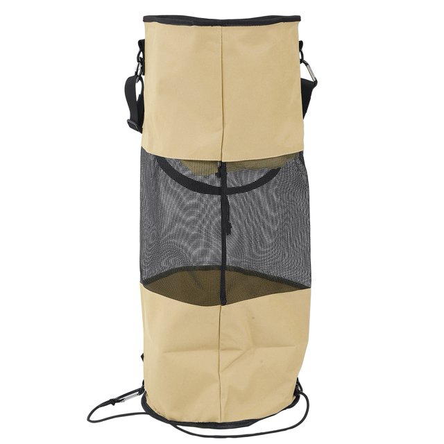 Peahefy Mesh Trash Bag, Reusable Trash Bag For Outdoor Camping For Travel