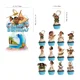 thumbnail image 1 of Vajilla desechable para fiesta de cumpleaños de la serie Moana, pancarta para decoración de tartas, bandera colgante, globos de Moana, decoración de cumpleaños, 1 of 2