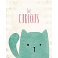 thumbnail image 2 of Kimberly, Allen 20x24 White Modern Wood Framed Museum Art Print Titled - be Curious, 2 of 4