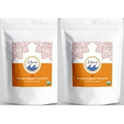 2 Pack Pure Organic USDA certified Turmeric powder with Curcumin 16oz X 2