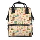 thumbnail image 1 of Disketp Groovy American Western Footwear Mochila de Pañales de Gran Capacidad con Múltiples Bolsillos, Mochila de Viaje Multifuncional para Bebé, Unisex, Moderna y Resistente, 1 of 6