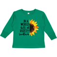 thumbnail image 3 of Inktastic Summer In a World Full of Roses Be a Sunflower Boys or Girls Long Sleeve Toddler T-Shirt, 3 of 5