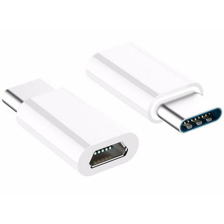 10 Butt Connector - USB Type C Adapter Connector USB-C Male to Micro USB Female Adapter Charge Sync Converter For Samsung Galaxy S10 S10+ S10e S9 S9+ S8 S8+ Note8 9 LG G6 G7 V30 HTC 10 Google Pixel XL OnePlus 3 5 by Borz
