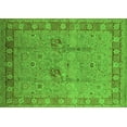 thumbnail image 1 of Ahgly Company Indoor Rectangle Oriental Green Industrial Area Rugs, 3' x 5', 1 of 4