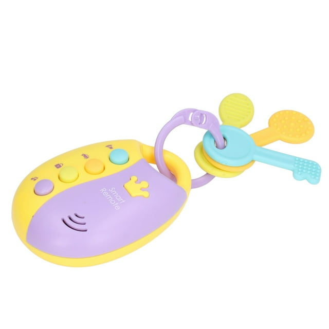 Llave De Juguete Simulación Educativa Llave De Coche Remota Juguete ABS Seguro Fácil De Usar Para Bebés De 12 Meses En Adelante ANGGREK Juguetes