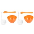 thumbnail image 2 of Cuencos para mezclar mascarillas faciales Hekezhi con espátula y taza medidora para el cuidado de la piel casero, 2 of 4