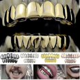 thumbnail image 1 of Ensemble de Grils Dentaires Upper/lowerOrSetNewHipHopTeethGrillzSetDentalGrillsJewelry1pcs, 1 of 4