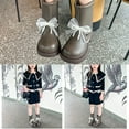 thumbnail image 6 of Eltusu Girls Winter Boots, Non Slip Fashion Breathable Thermal Kids Shoes Brown Size 3-12 T, 6 of 7