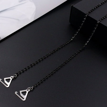 LEXSOMEO 1 Pairs Bra Straps Replacements Chains Bra Shoulder Strap Detachable Lingerie Straps Single Row Rhinestones Bridal Underwear Clothing Accessories