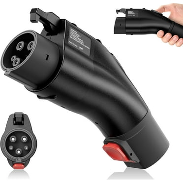 Tesla to J1772 Adapter, Fit for All J1772 EVs Charger Adapter, Max 60 Amp & 250V AC, Compatible with Tesla Mobile/Wall Connector/Destination Charging Station [Only for J1772 EVs User]