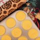 thumbnail image 2 of Sellos para Galletas Navideñas: Diseño Circular Festivo para Galletas con Forma en Relieve: Cortador de Galletas Navideñas para Hornear, 2 of 4