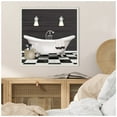 thumbnail image 4 of Amanti Art Modern Bathroom I Framed Canvas Wall Art Print, 4 of 10