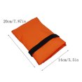 thumbnail image 3 of Outdoor Faucet Cover Freeze Protection Insulated Water Spigot Guard Winterization - Heavy Duty Polyester Easy Installation(Orange), 3 of 5