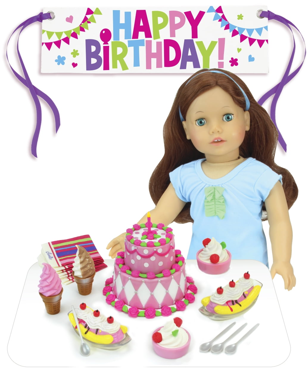 ceramic birthday dolls