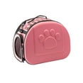 thumbnail image 1 of Pet Carrying Bag, Large Capacity Collapsible Shock Resistant Breathable Waterproof Cat Carrier with Shoulder Hand Strap for Shopping No Pattern Apricot,No Pattern Gray,No Pattern, 1 of 8