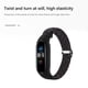 thumbnail image 2 of Pulsera de pulsera inteligente con correa de nailon para Xiaomi Mi Band 7 6 5 (estrella negra) Likrtyny  Para estrenar, 2 of 6