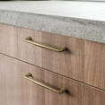 thumbnail image 4 of Vintage Retro Antique Brass Zinc Alloy Cabinet Handles - 3.78''(96mm) Hole Center Affordable Luxury Cabinet Pull Hardware for Bedroom, Kitchen, 6 Pack, 4 of 11