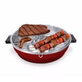 thumbnail image 2 of Asador Practi Aquila Rojo A7576 con Asas Baquelita, 2 of 3