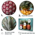 thumbnail image 3 of Designart "Juicy Delights Of A Sweet Pineapple I" Pineapples Floater Framed Canvas Wall Art, 3 of 5