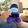 thumbnail image 5 of Among Game Crewmate Stuffed Animals Us Purple Police Plushies Soft Cushion Doll 7.87 In Collectible Gaming Accent for Fans 1 PC, 5 of 5