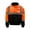 Orange/Black, variant on GSS Safety 8002 Class 3 Waterproof Quilt-Lined Bomber Jacket Orange/Black Large