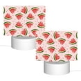 thumbnail image 2 of Fotbe Hand Drawn Watermelon Pattern Acrylic Night Light Gift with 3 Color ModesTouch-Sensitive LED Lamp Perfect Gift for Mother's Day, Birthday, or Christmas, 2 of 9