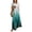 Dark Green, variant on Women's Ombre Gradient Print Bib Overalls, Casual Loose Fit Wide Leg Jumpsuit, Comfy Everyday Tie-Dye Long Pants One Piece with Pockets